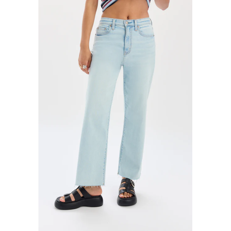 DAZE Pleaser High Rise Wide Ankle ||  Detour