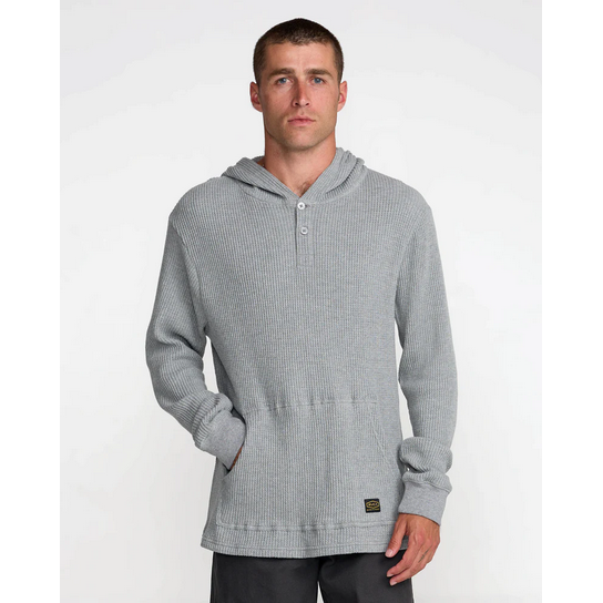 RVCA Dayshift Thermal Hooded Henley