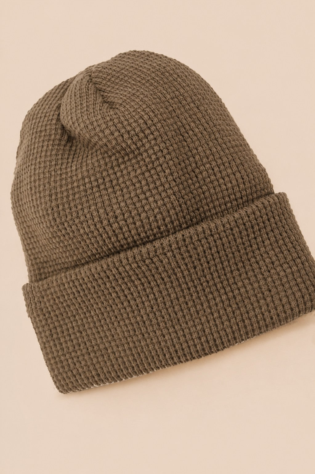 Soft Ribbed Knit Beanie