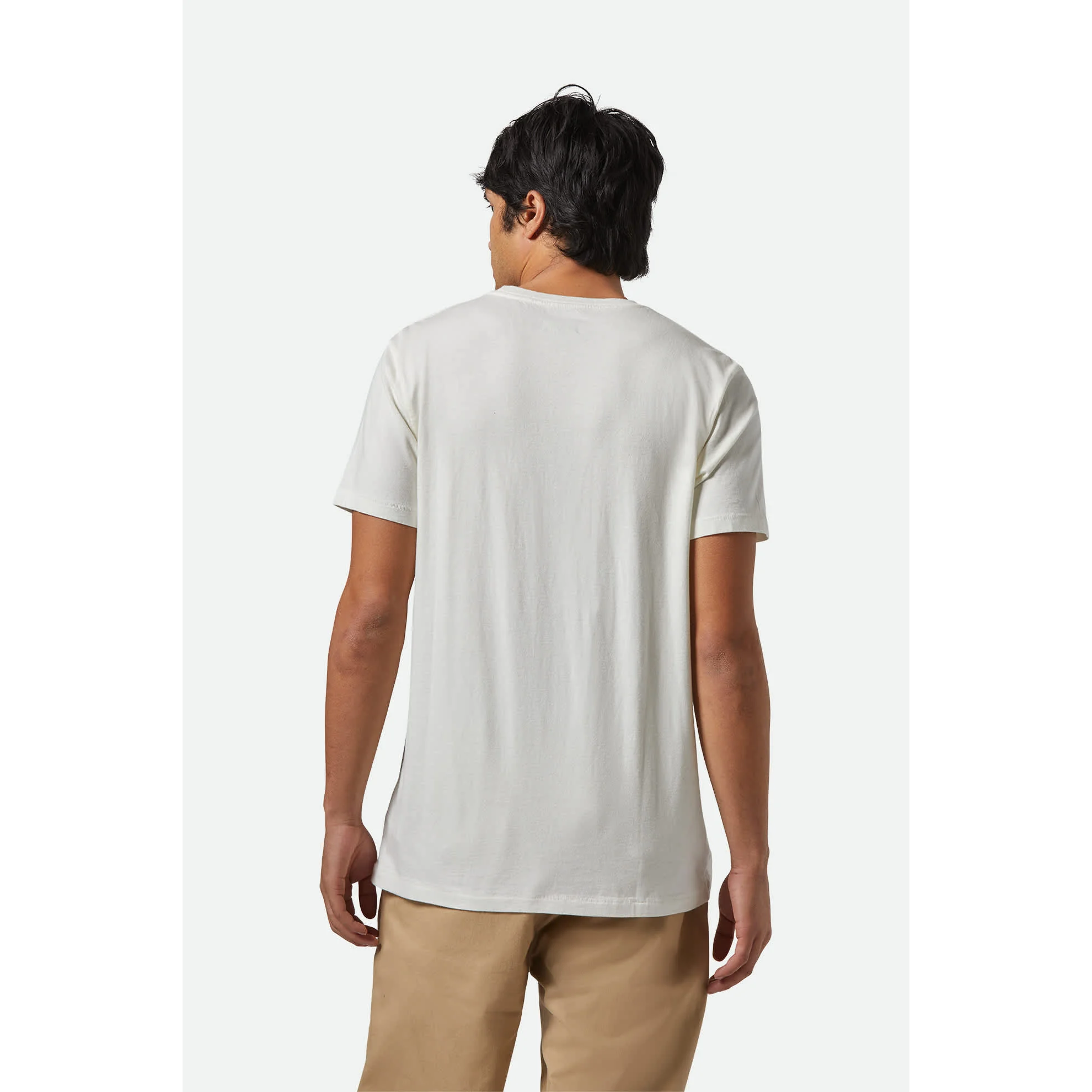 Brixton Vintage Reserve T-Shirt || Off White Sol Wash