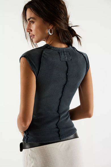 Free People Ever Had Tee || Black