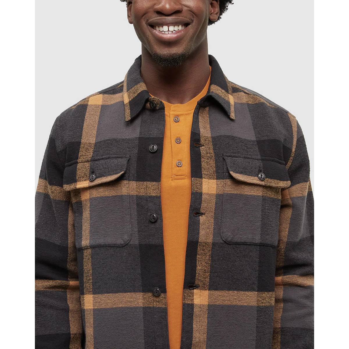 10 Tree Woodford Jacket || Graphite Cabin Plaid