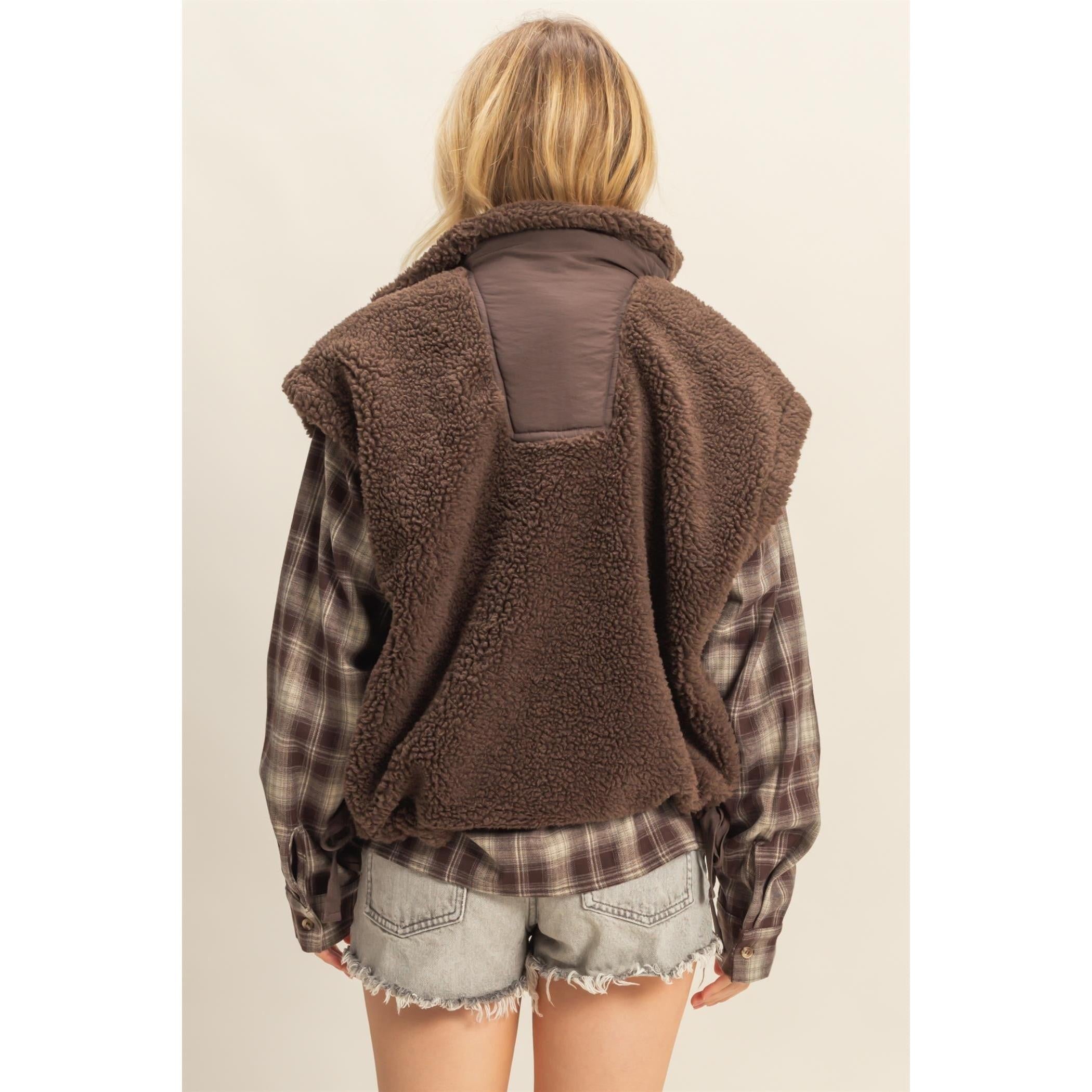 Cozy Sherpa Vest