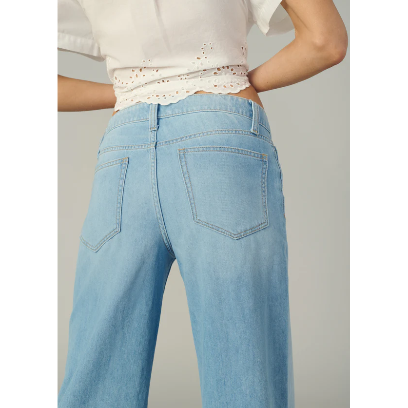 Joe's The Lou Lou Low Rise Wide Leg || Delightful