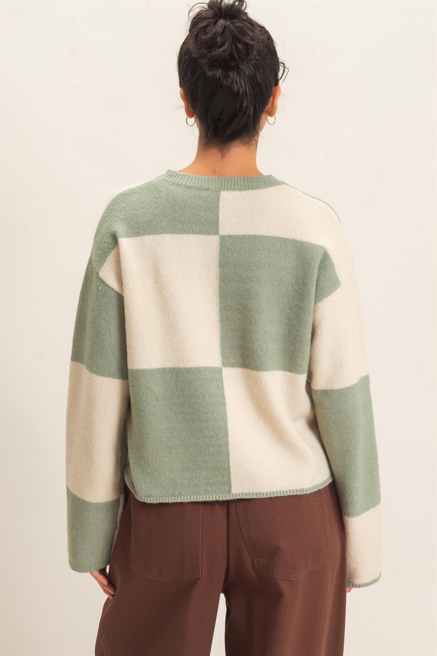 Checkered Sweater