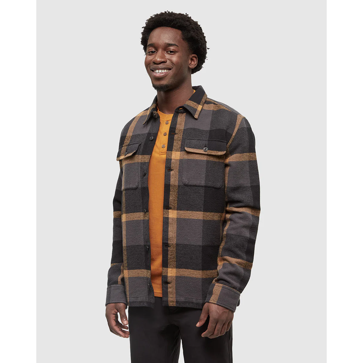  10 Tree Woodford Jacket Graphite Cabin Plaid