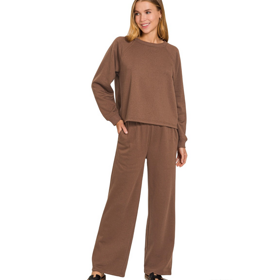 Fleece Pullover & Sweatpants Set