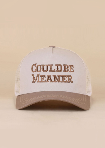 could be meaner hat