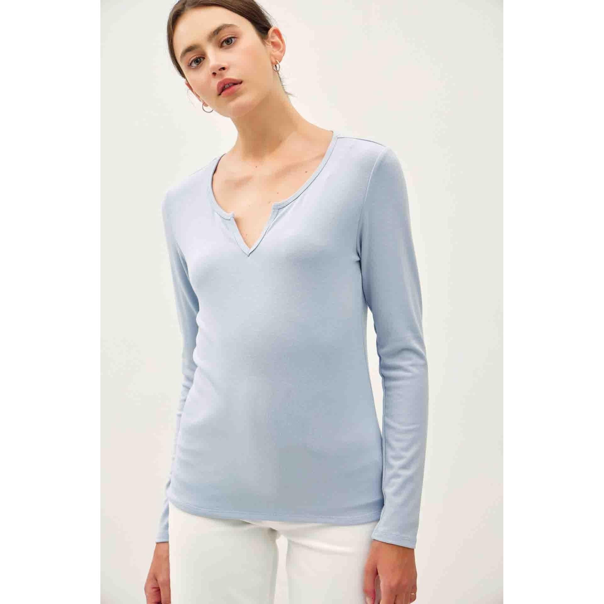 soft longs leeve tee