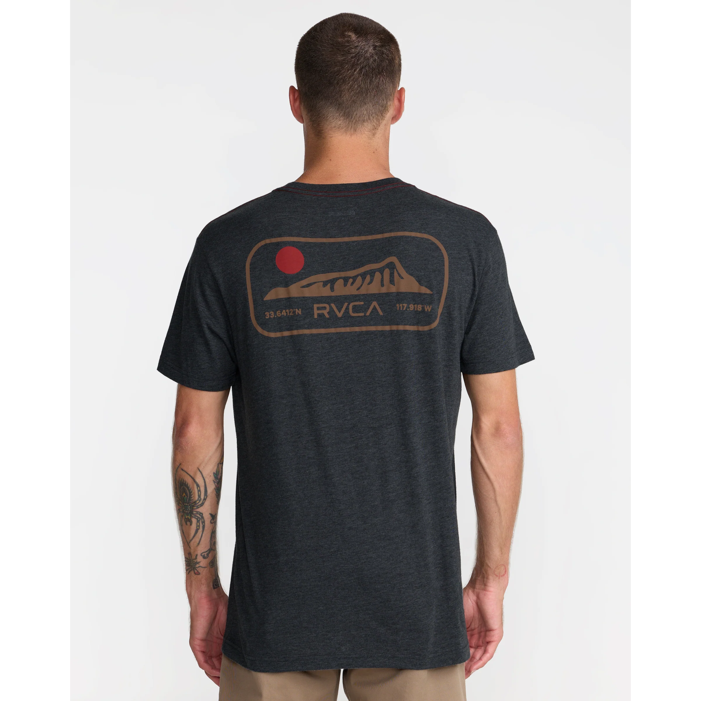 RVCA Island Time Short Sleeve Tee || Black
