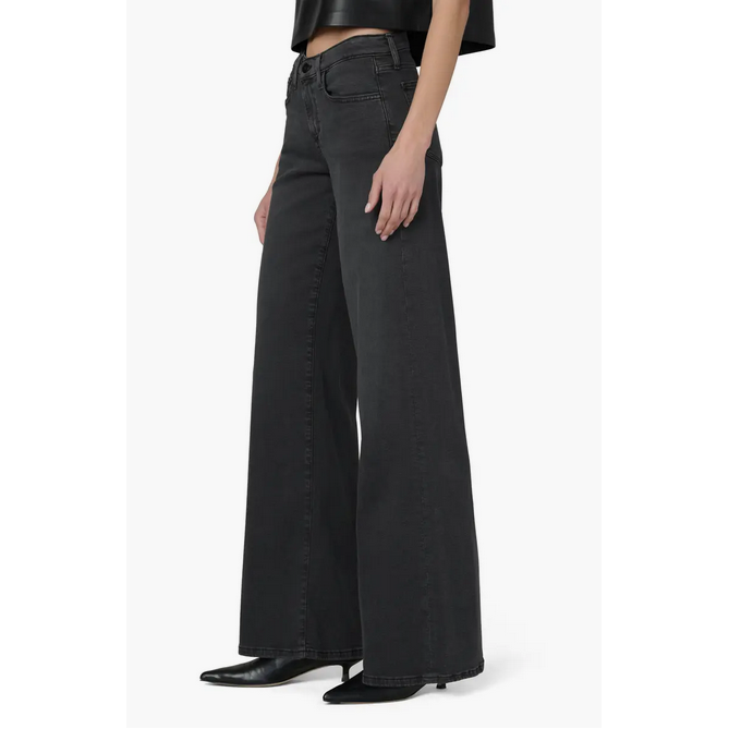 Joe's Jeans The Lou Lou Low Rise Wide Leg || Black Cat