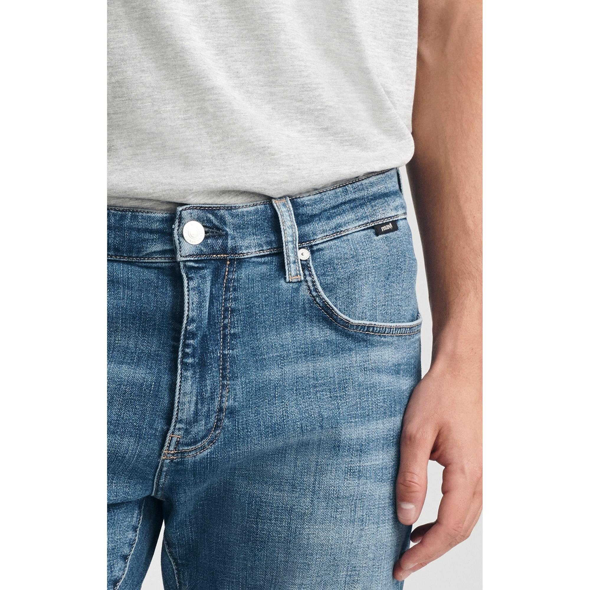 Mavi Marcus Slim Straight Regular Rise | Mid Brushed Classic Vintage