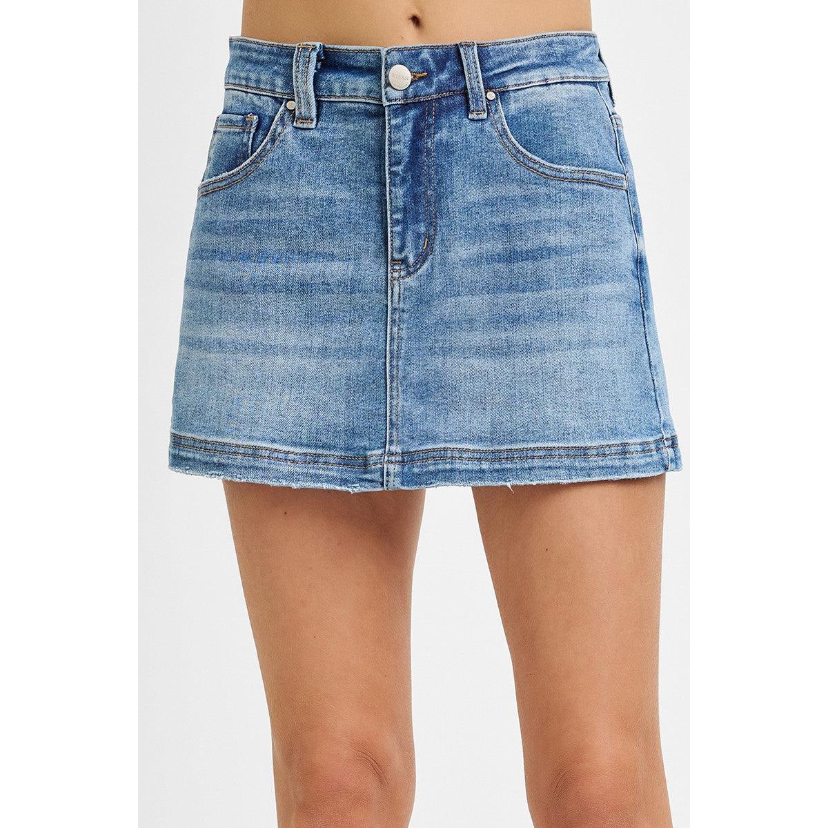 Risen High Rise Skort || Medium