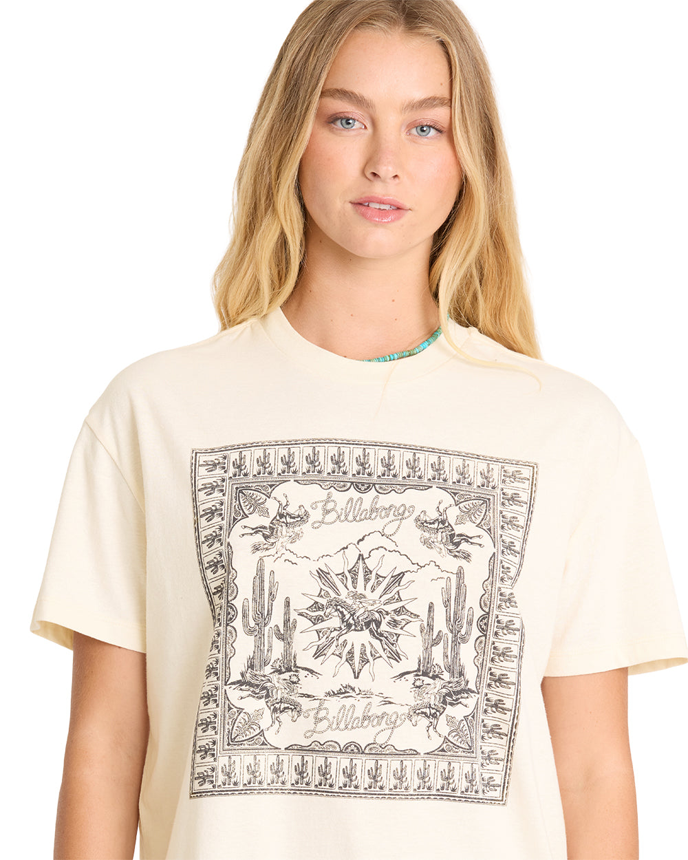 women's Billabong western graphic tee