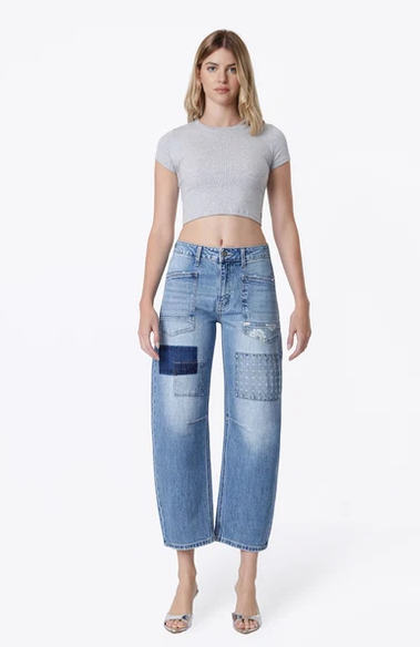 Ververt patchworks jeans, Vervet Barrel jeans