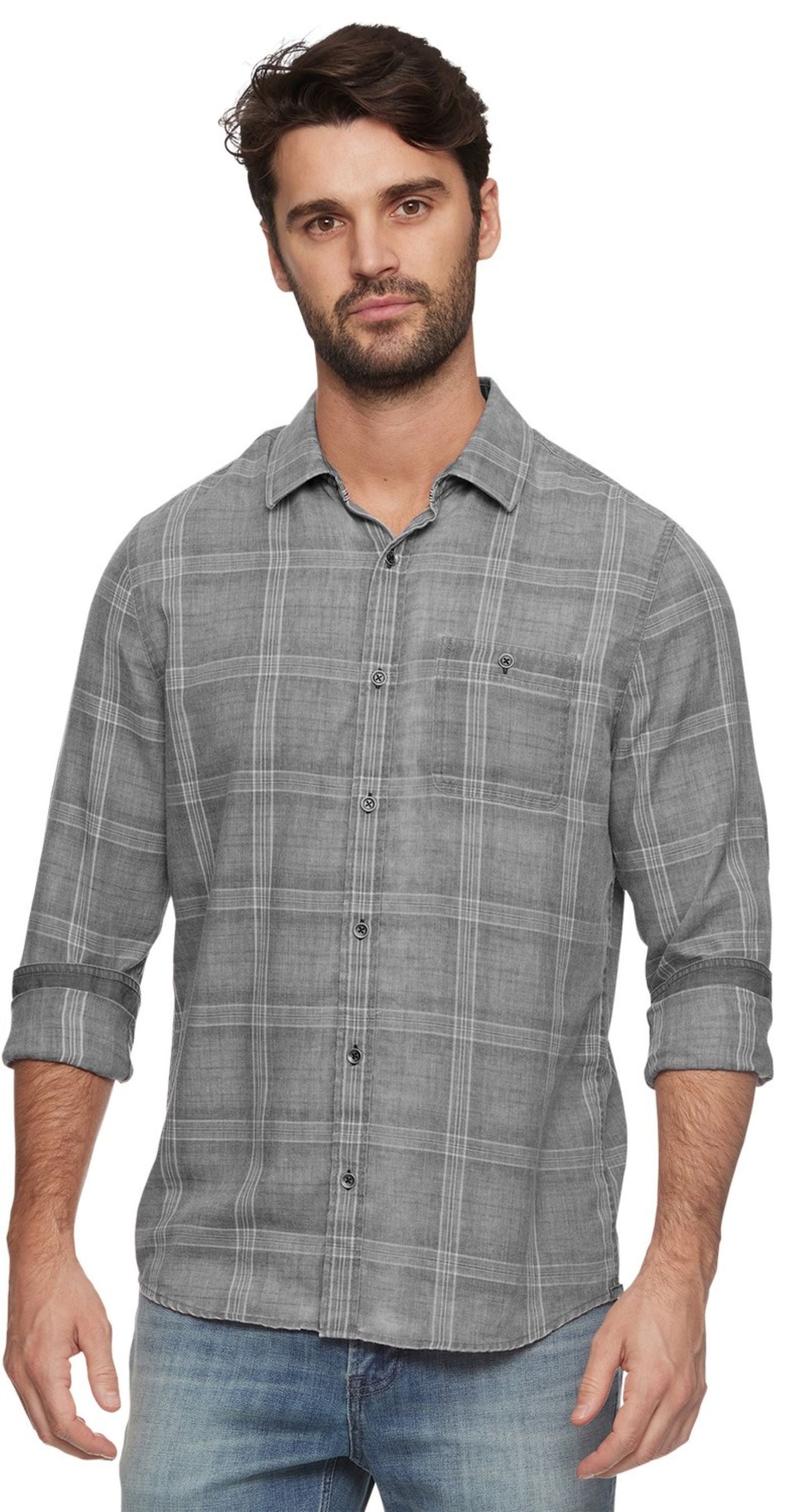 Flag & Anthem soft long sleeve button up shirt