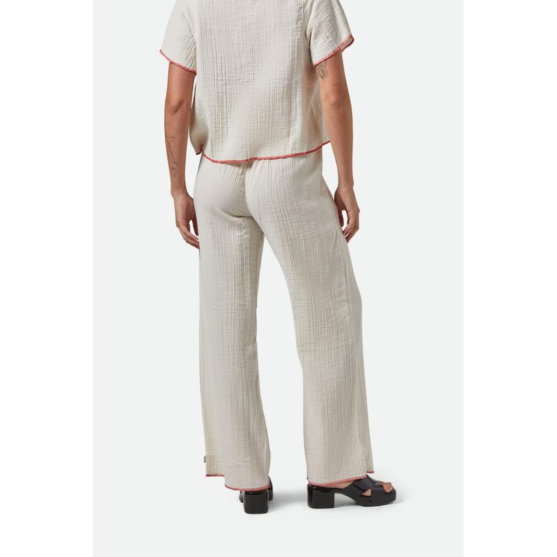 Brixton Hudson Pant || Off White