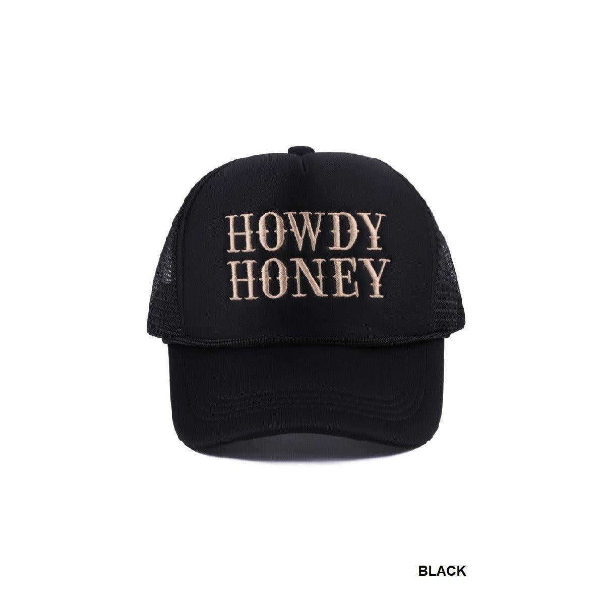 Howdy Honey Mesh Trucker Hat