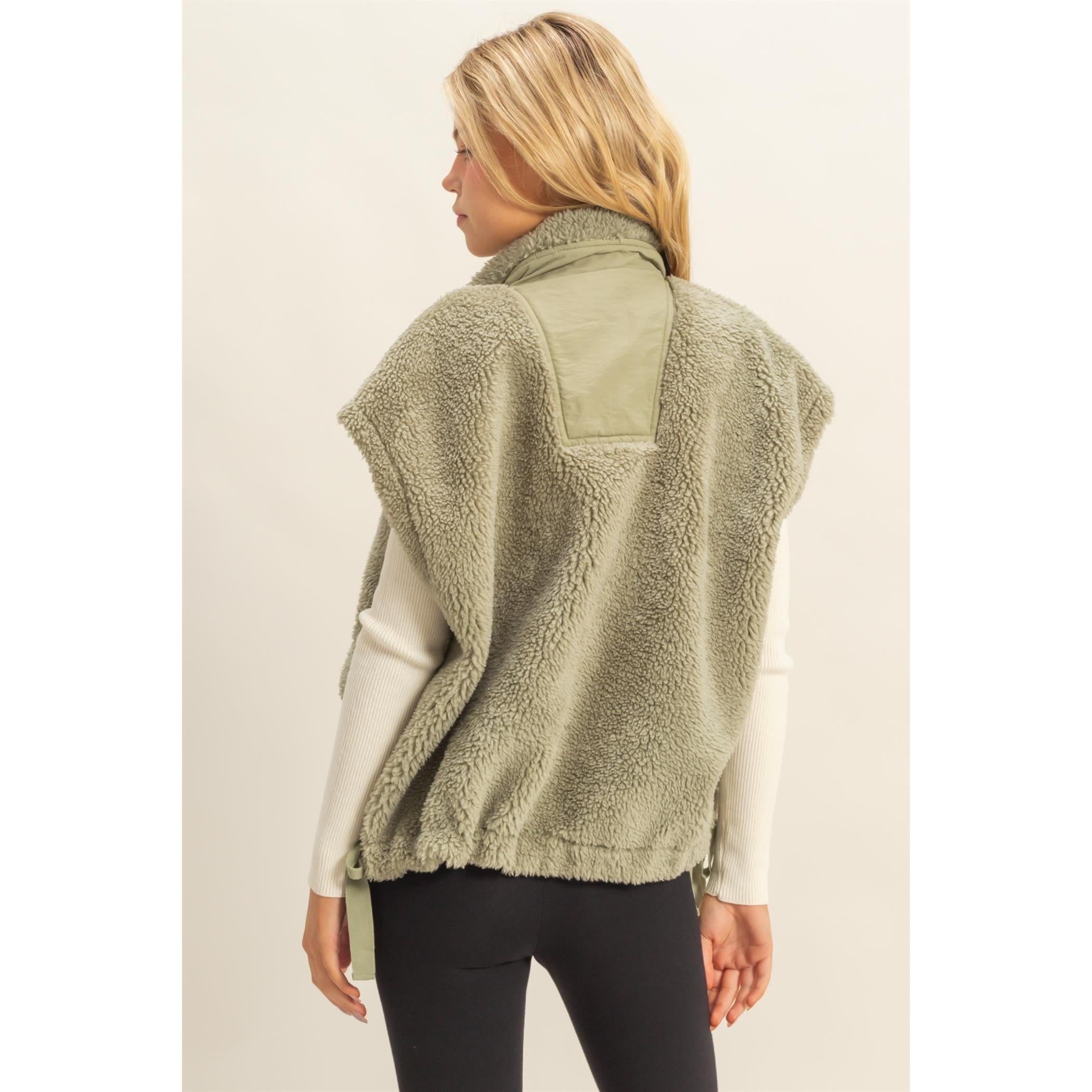 Cozy Sherpa Vest