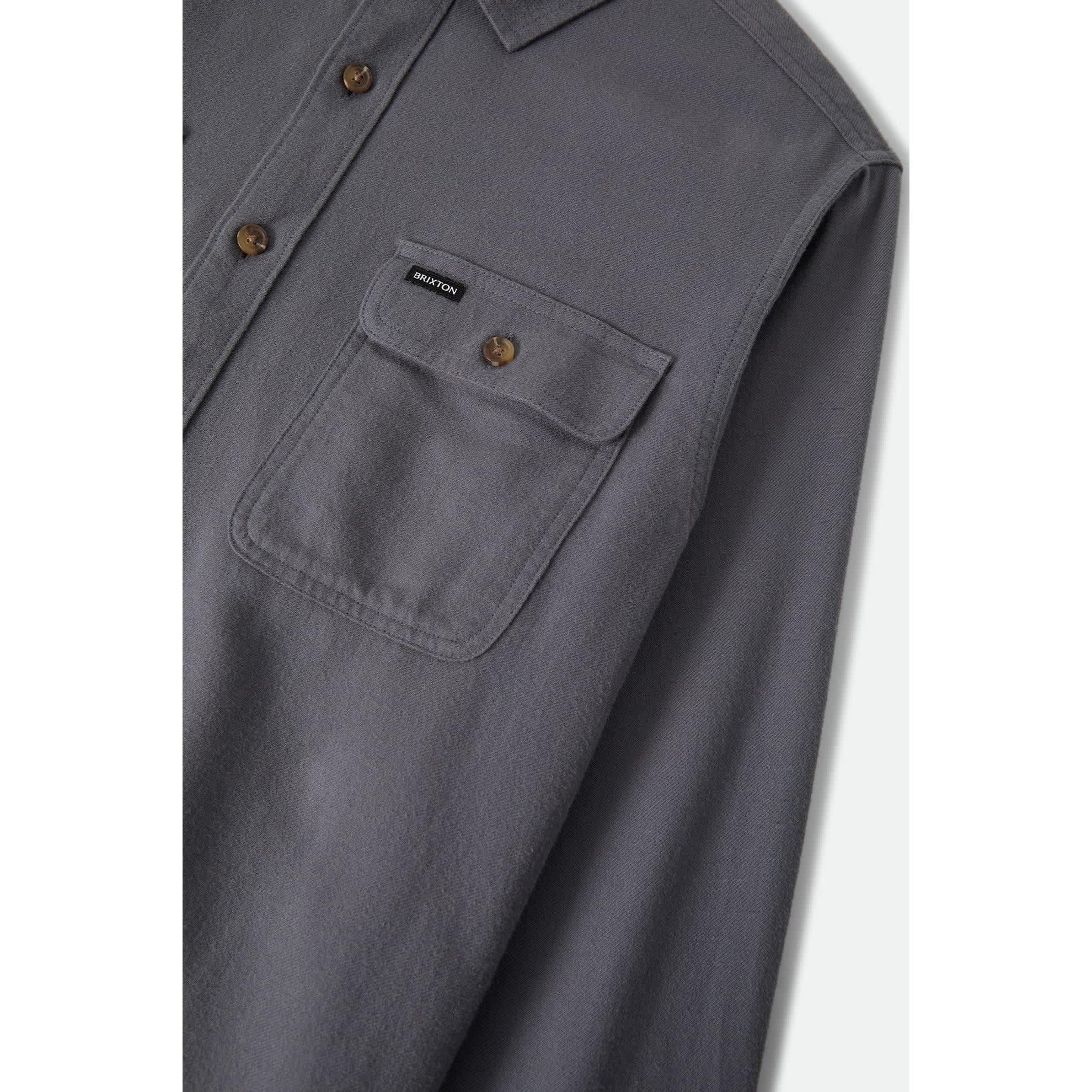 Bowery Lightweight Ultra Flannel || Grey