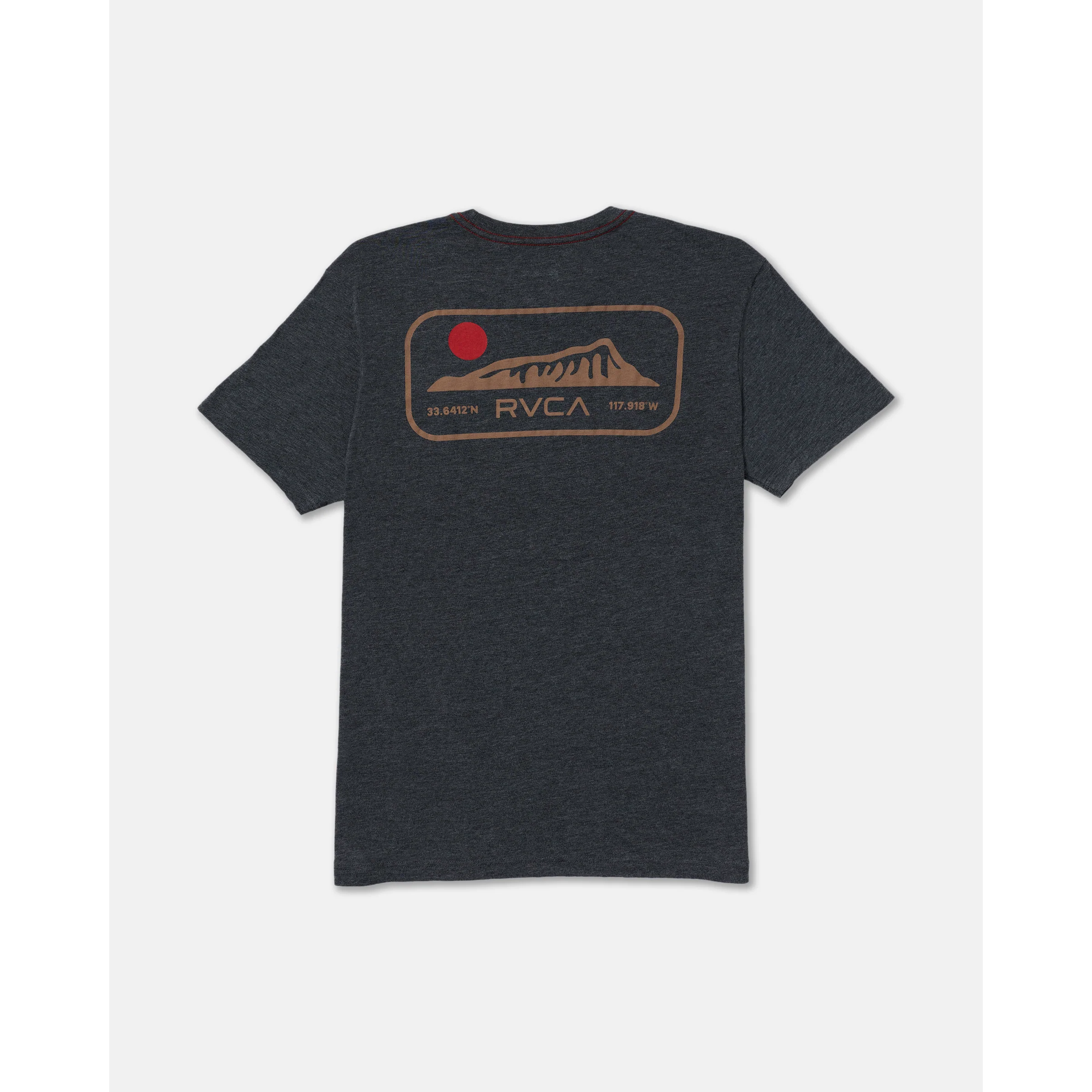 RVCA Island Time Short Sleeve Tee || Black