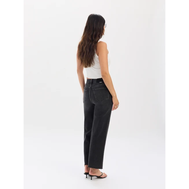 DAZE Pleaser High Rise Wide Ankle || Twilight