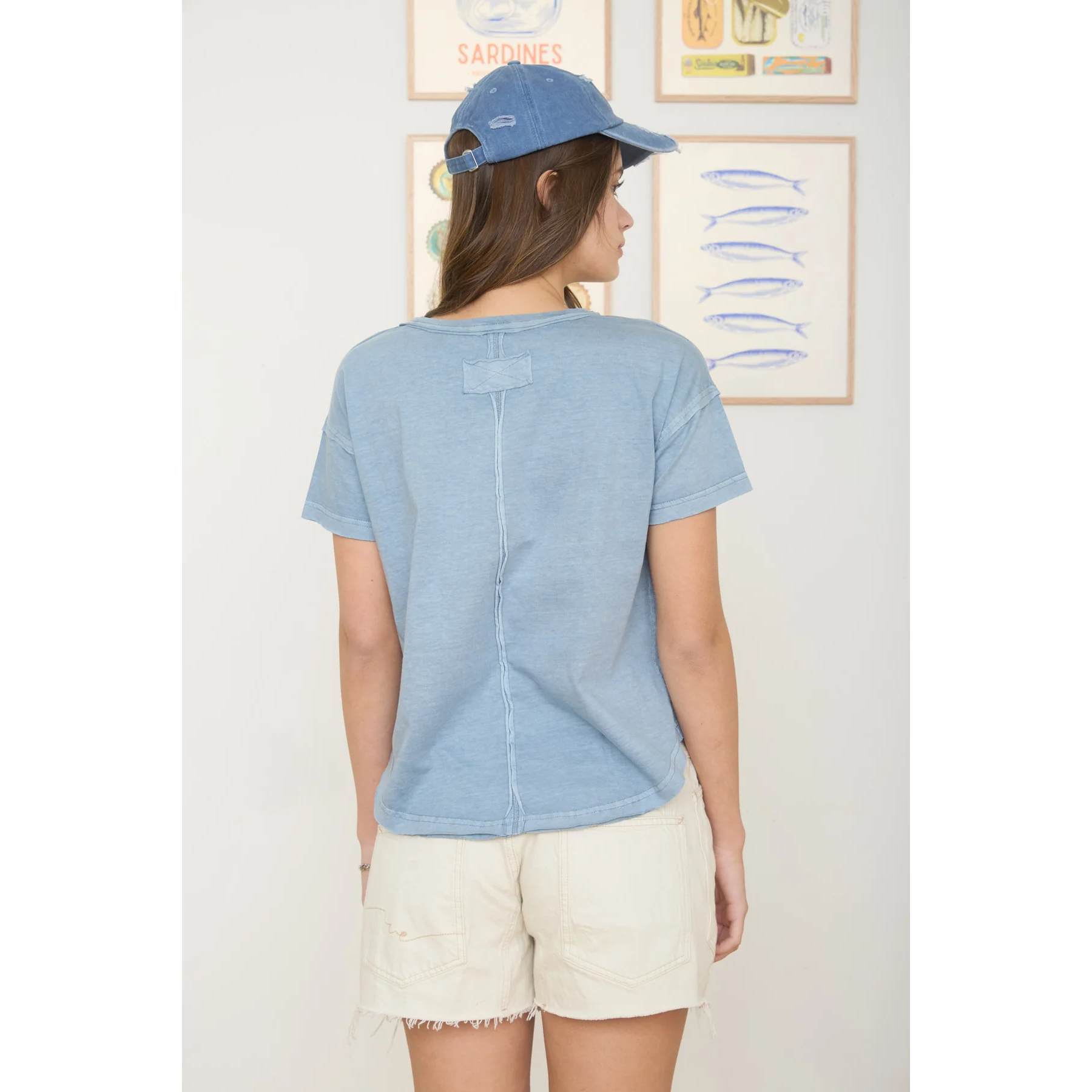 Exposed Seam Tee