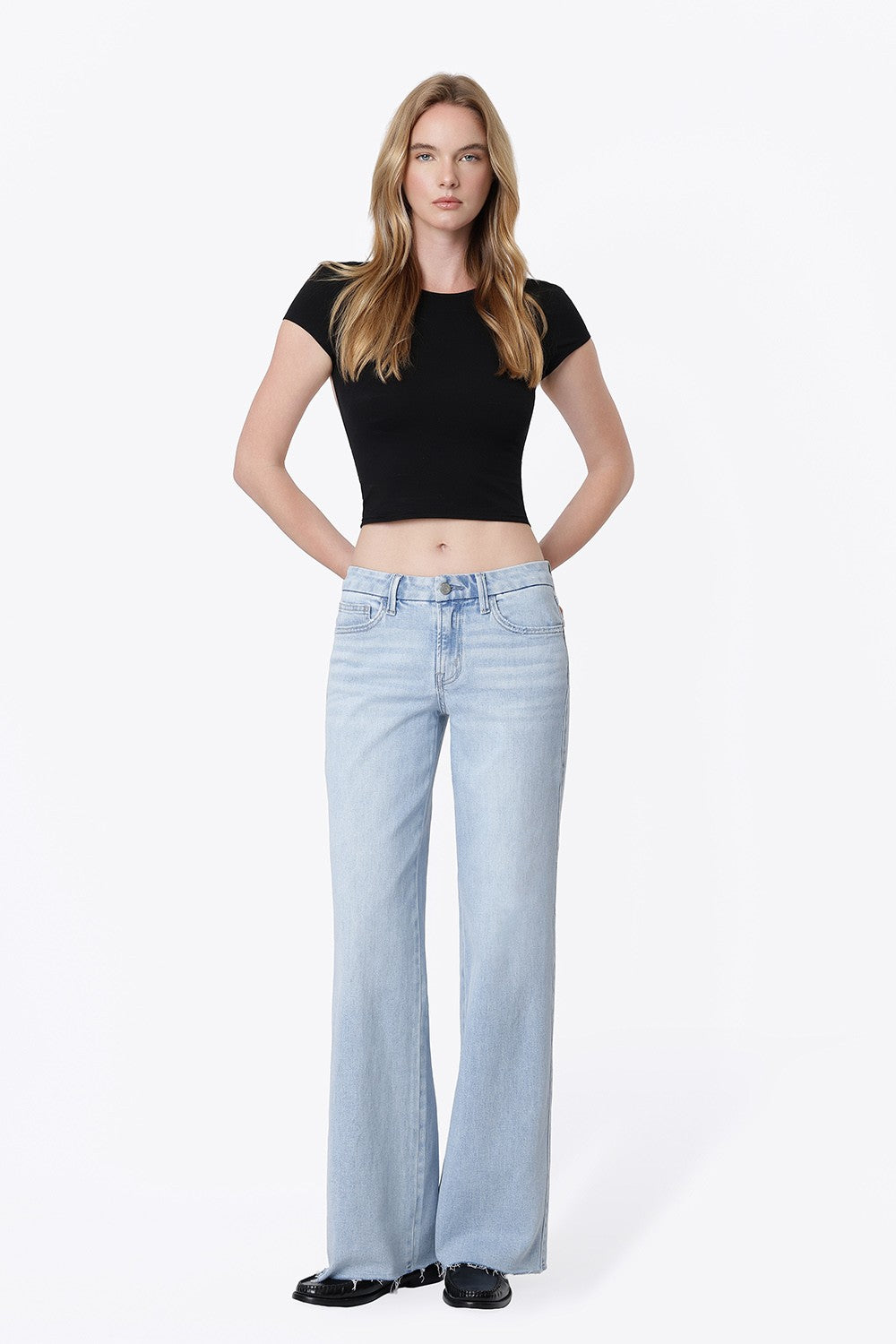 Vervet low rise jeans
