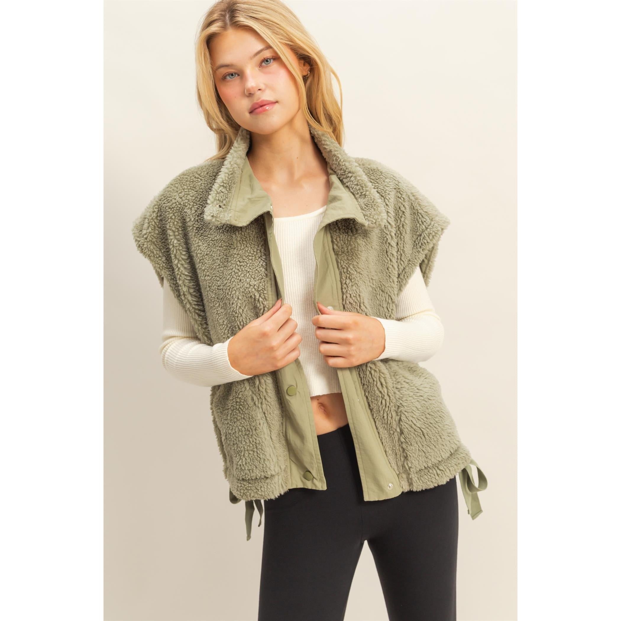 Cozy Sherpa Vest