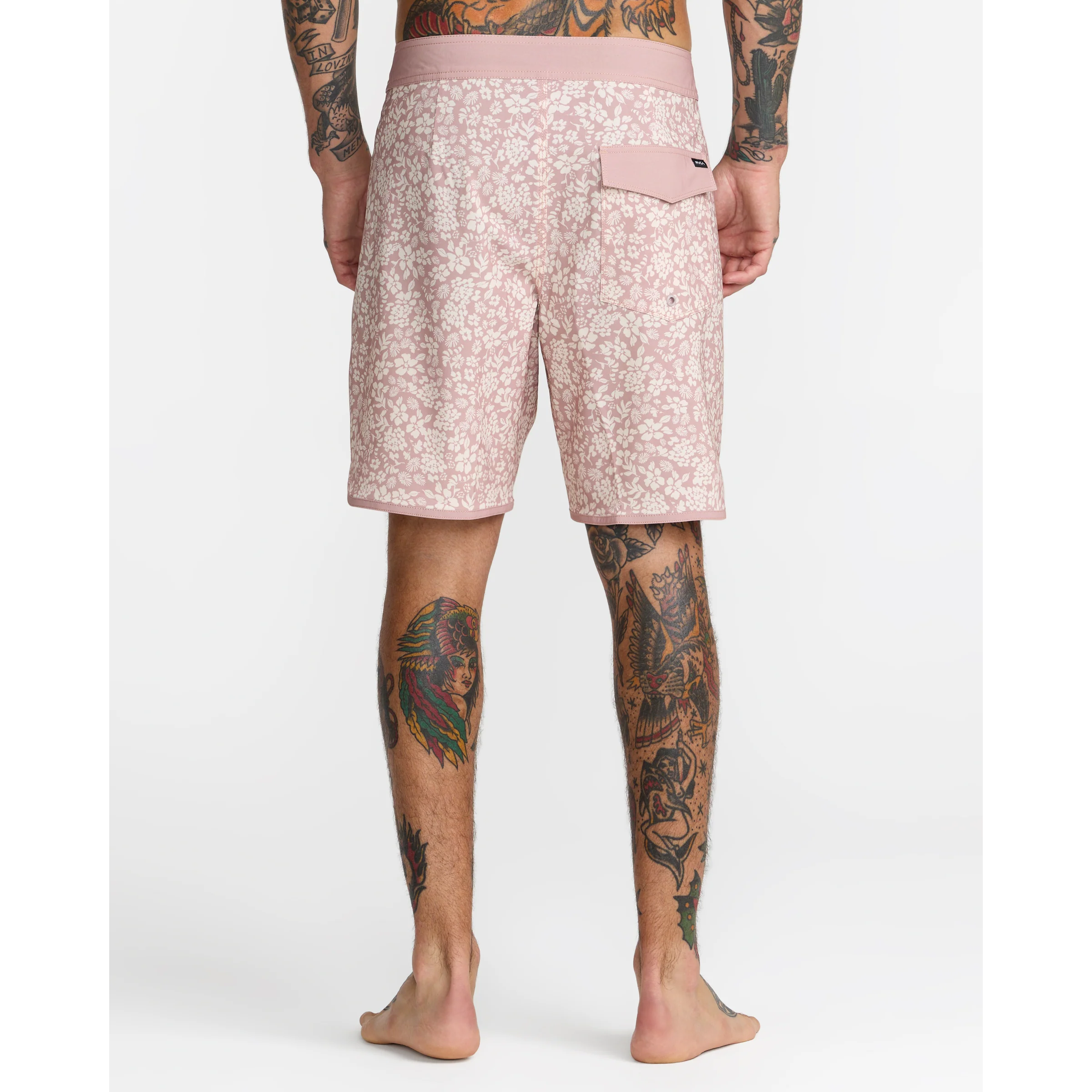 RVCA Northern 18" Trunks || Pale Mauve