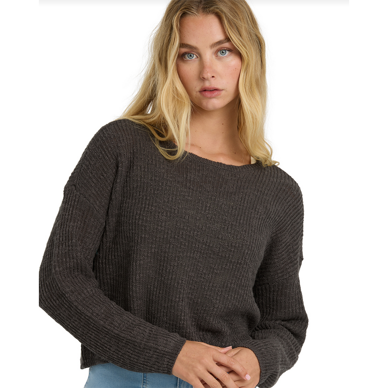 Billabong Daze Time Sweater || Black Sands