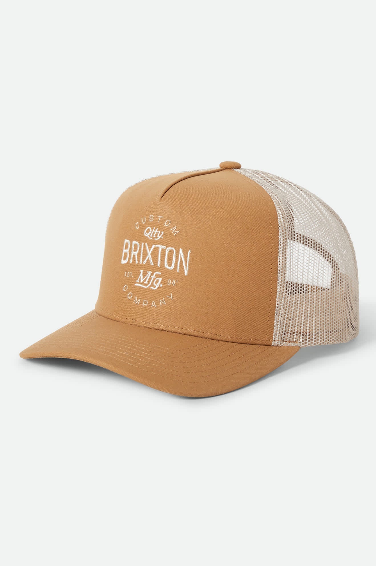 Brixton Fremont Trucker Hat || Copper/Sand