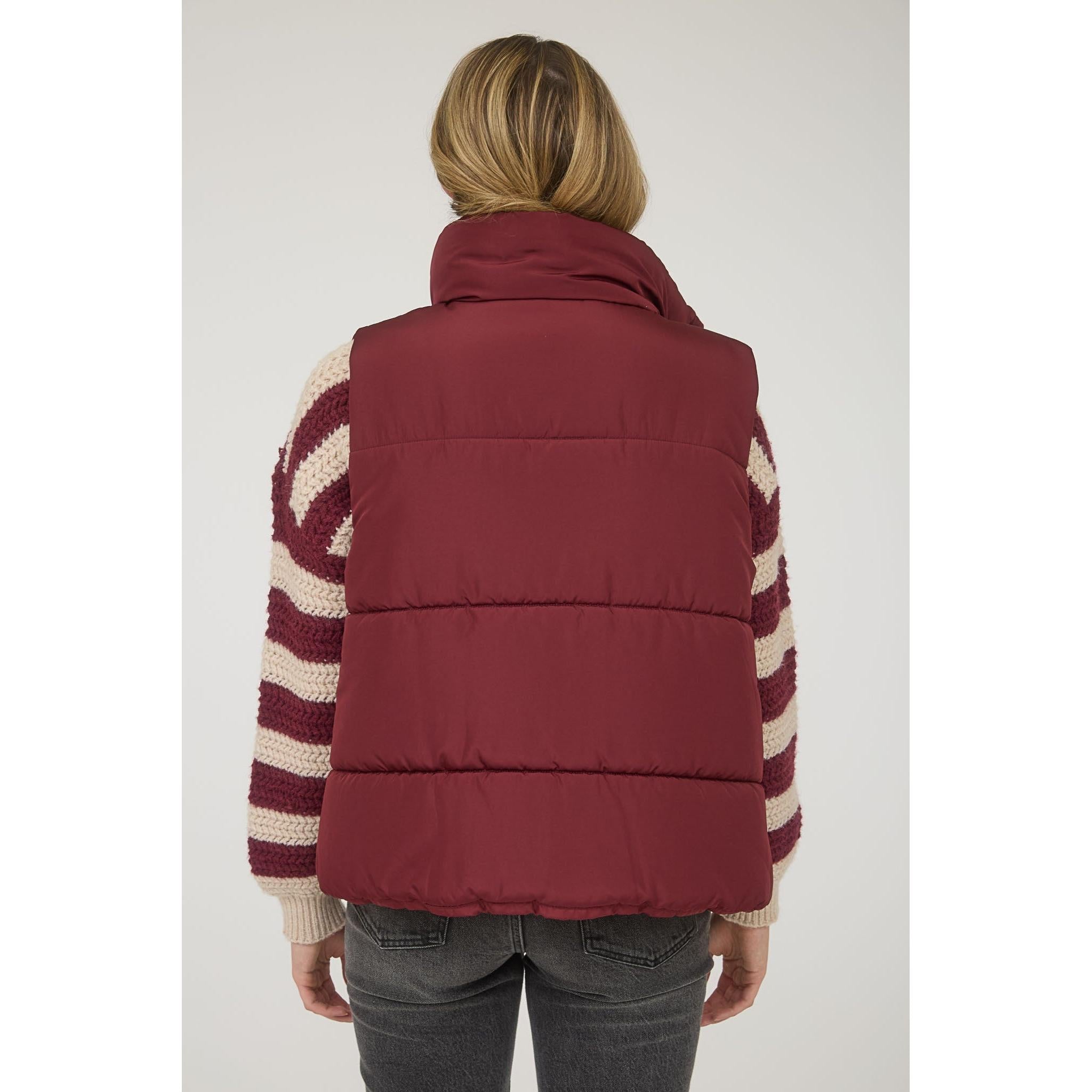 Zip Up Puffer Vest