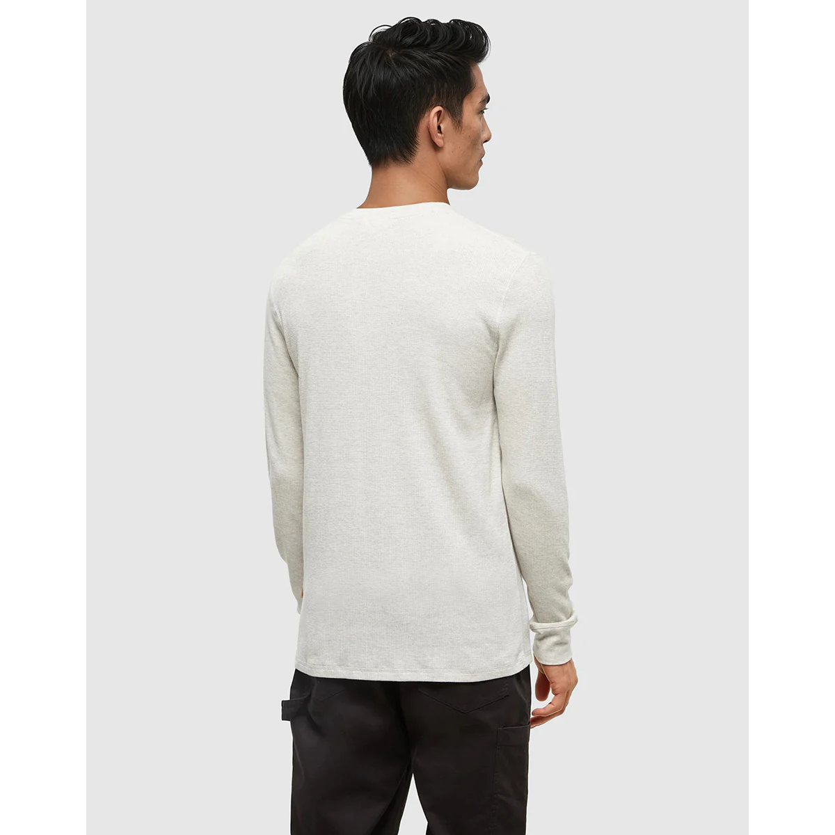 10 Tree Freemont Henley || Vintage White Heather