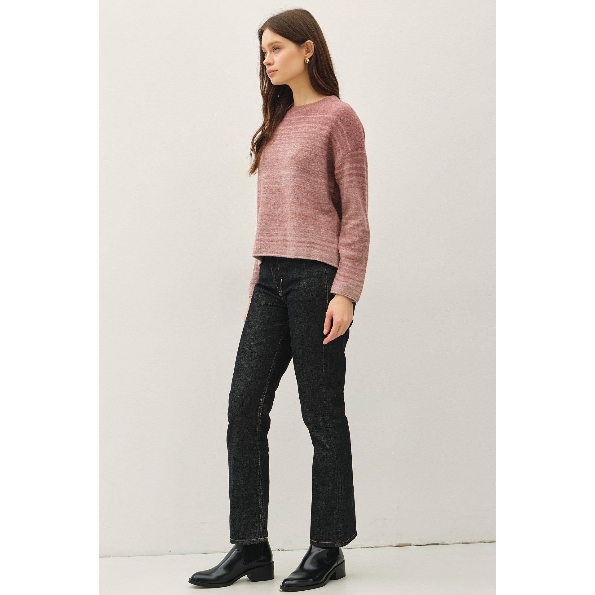 Ombre Sweater || Mauve