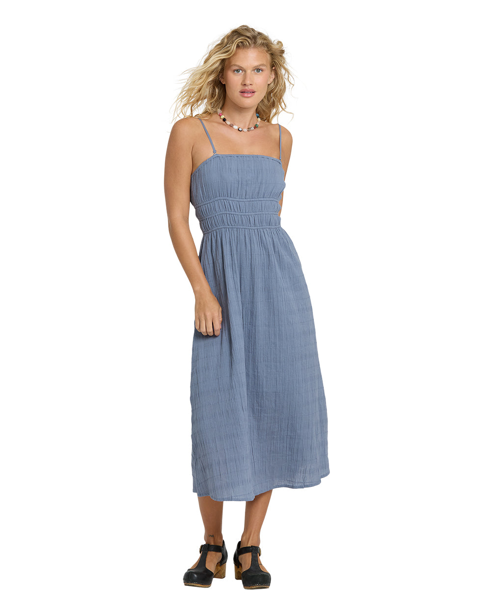 Billabong In The Sky 2 Midi Dress || Blue Smoke