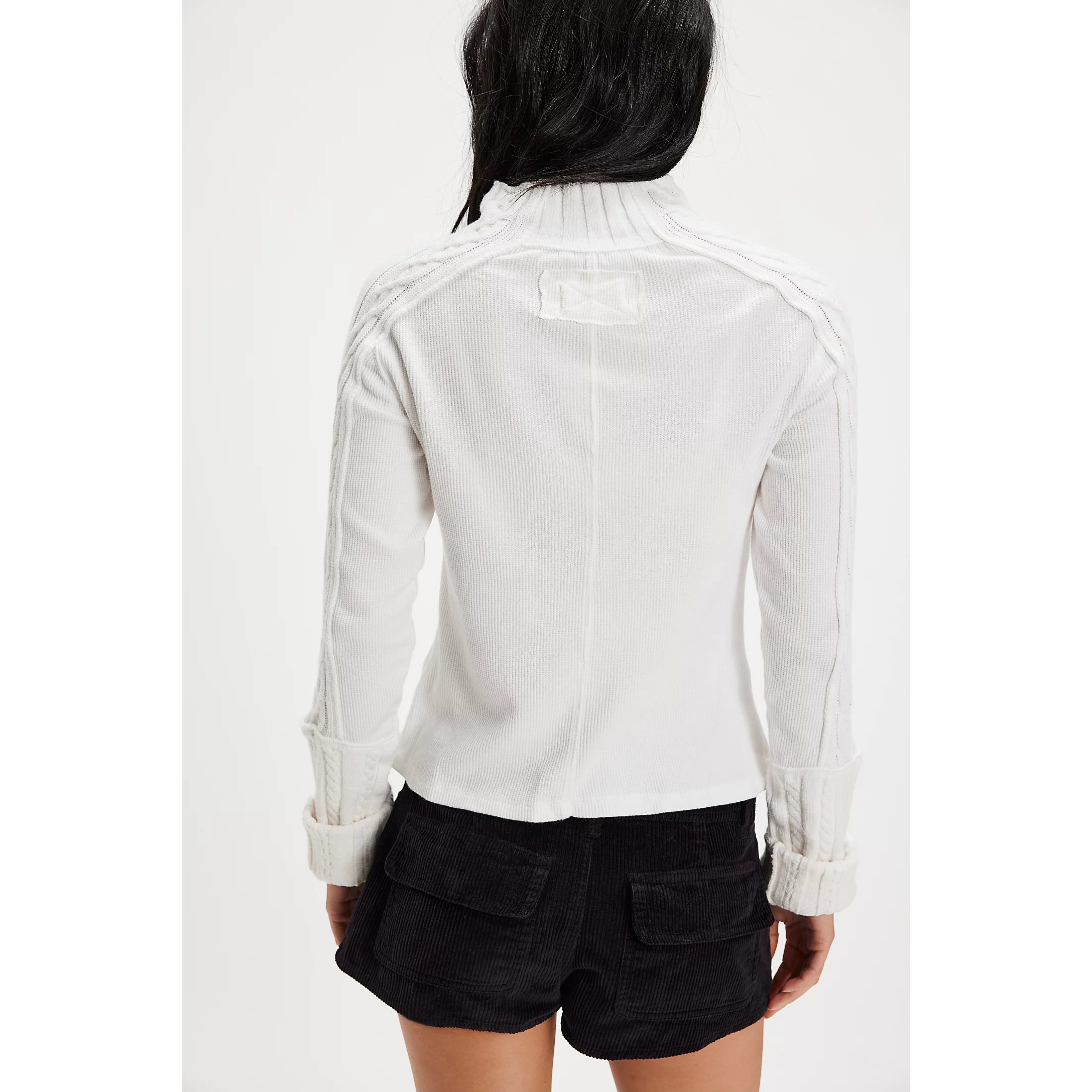 Free People Breezy Swit Top || Ivory