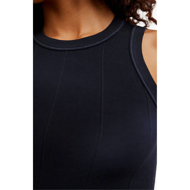 Free People So Soft Seamless Modal Tank|| Black