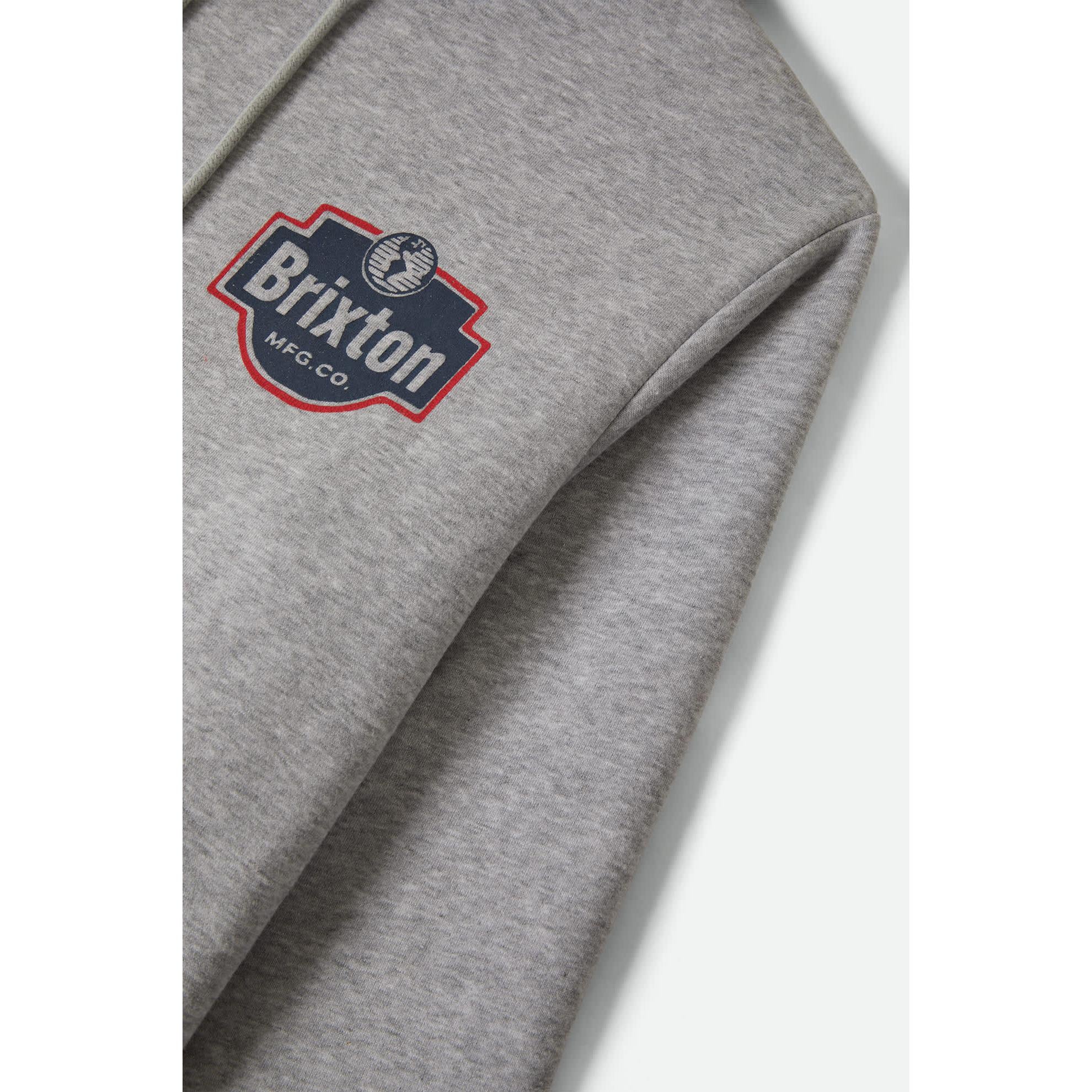 Brixton Genuine Quality Hoodie || Heather Grey