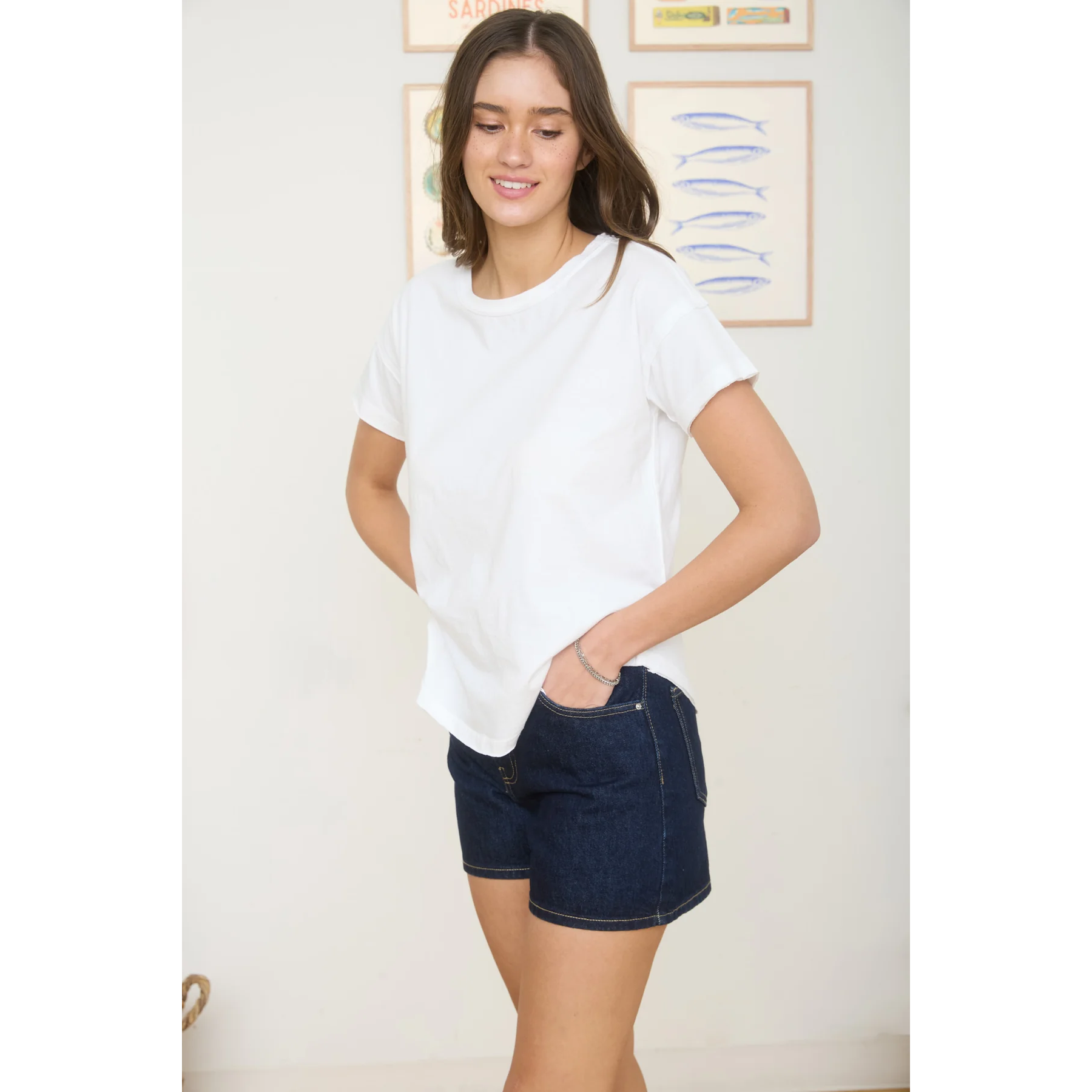 Exposed Seam Tee