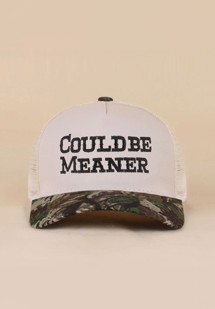 women's camo hat