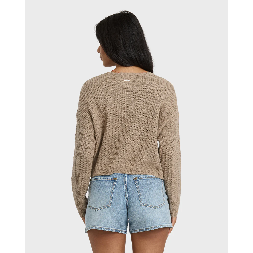 Billabong Daze Time Sweater || Oatmeal