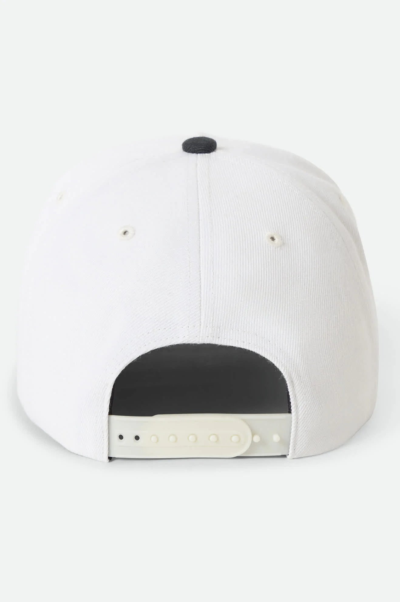 Brixton Crest NetPlus Snapback || Black/Off White