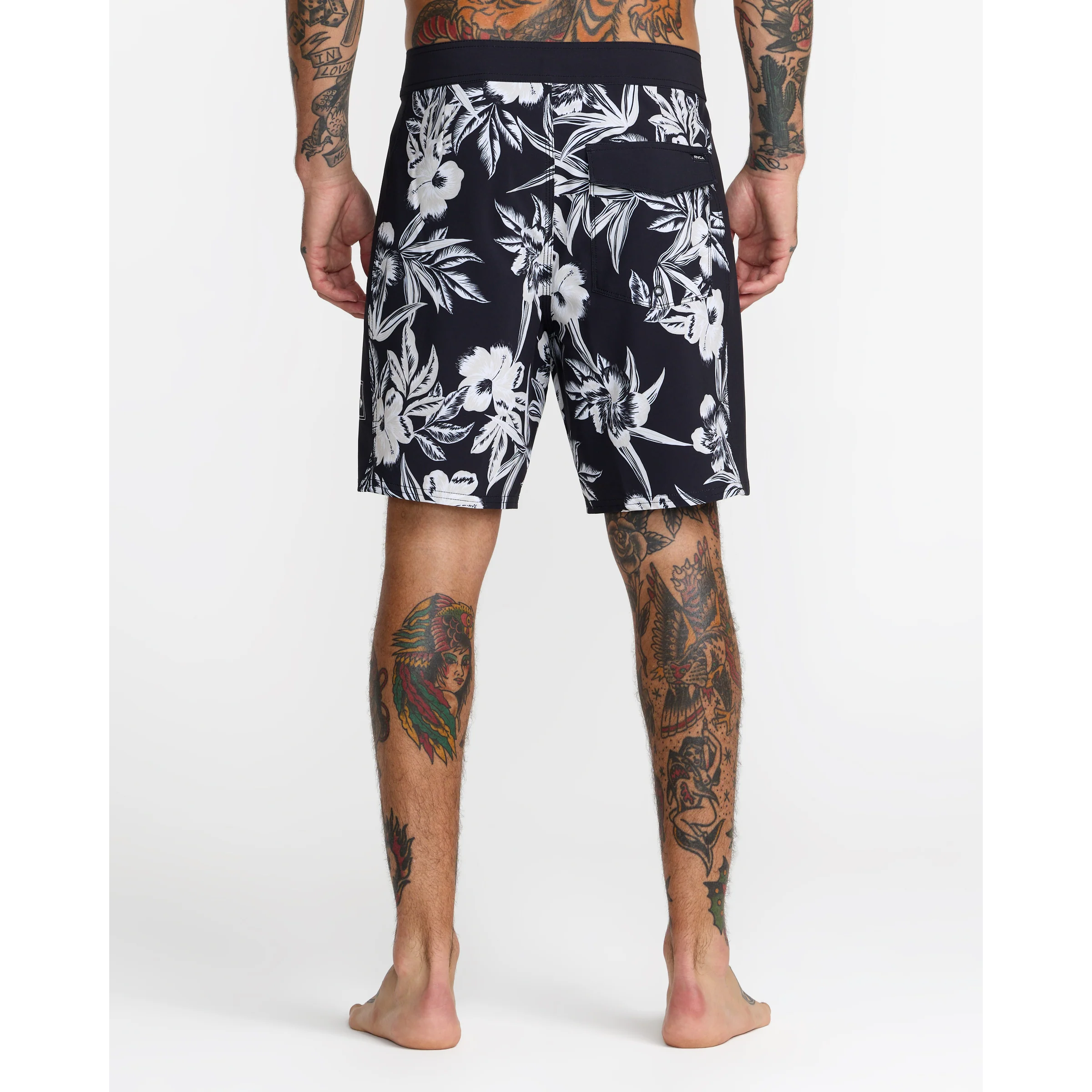 RVCA Apex 2 Trunks || Black Floral