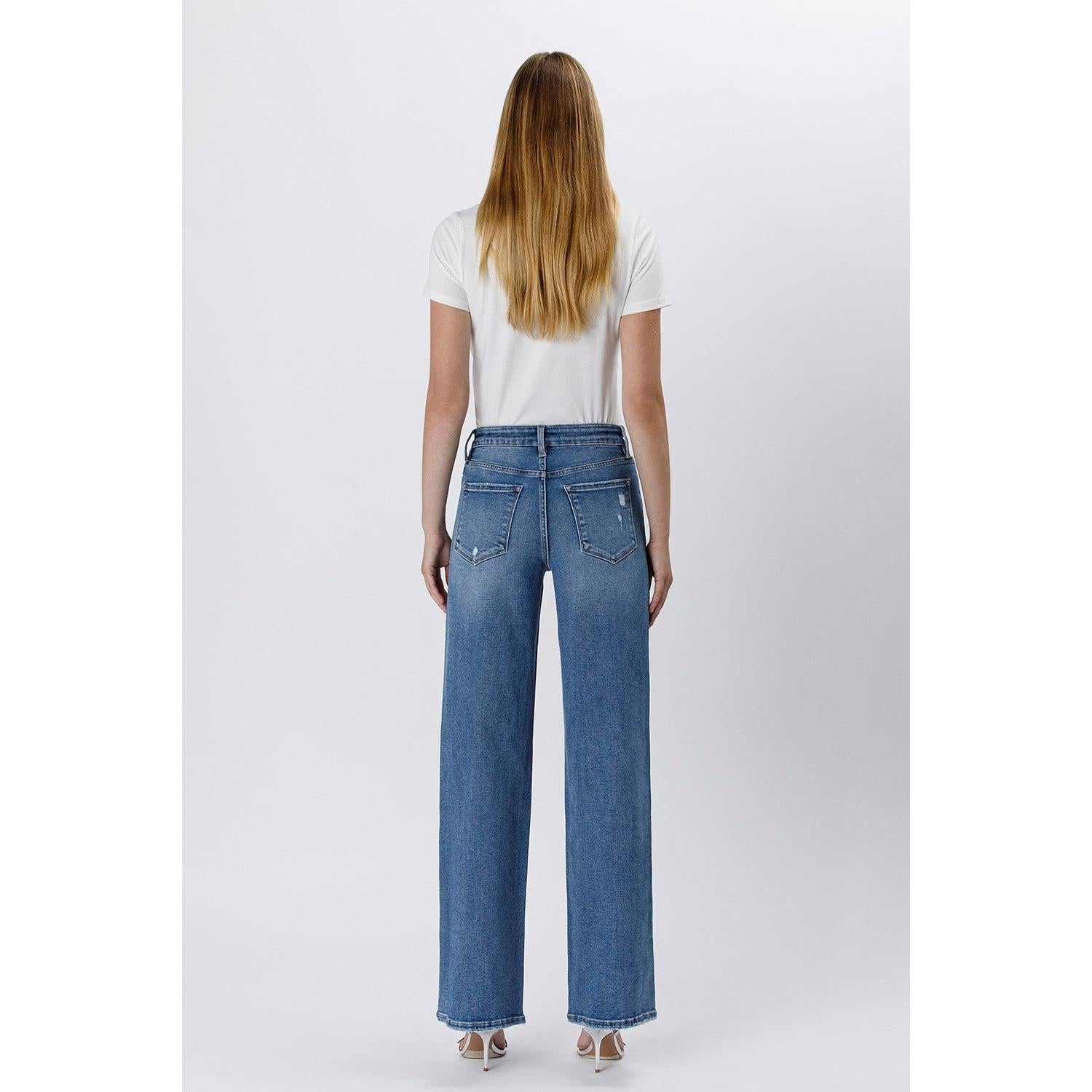 Vervet Tummy Control Super High Rise Baggy Wide || Supreme