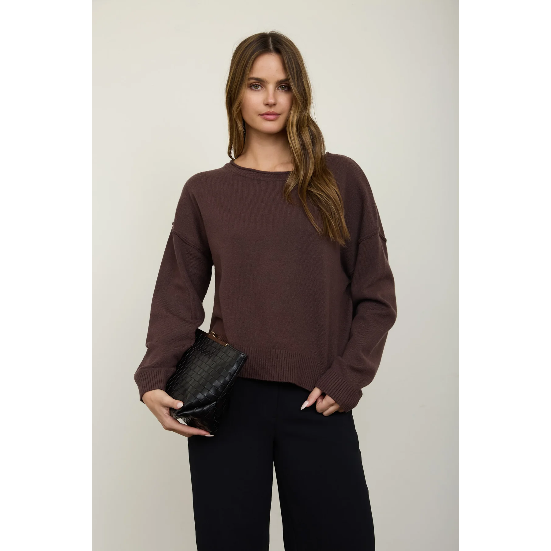 women's relaxed fit sweater 