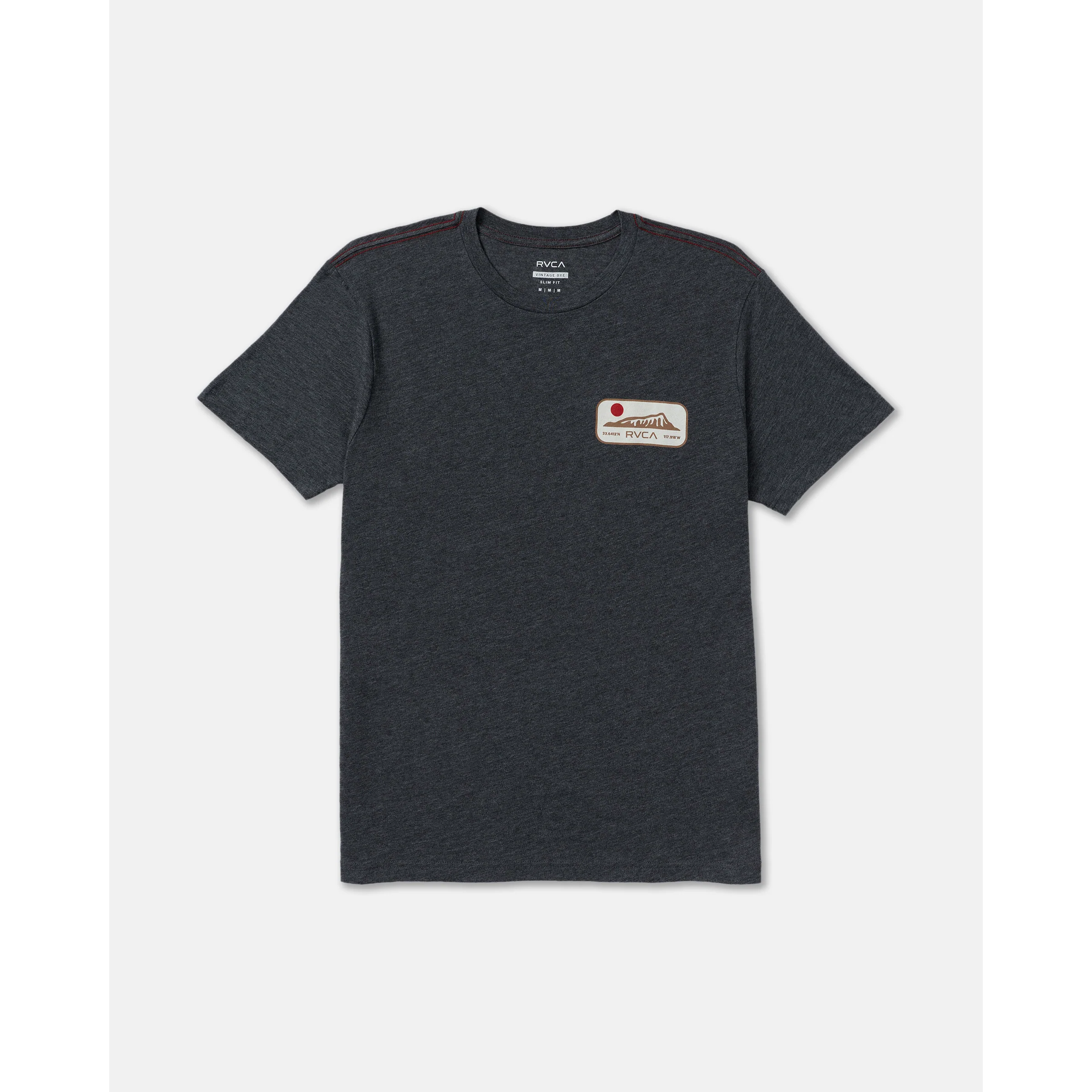 RVCA Island Time Short Sleeve Tee || Black