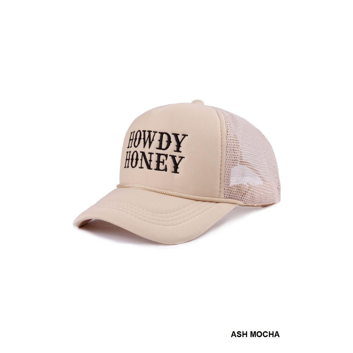 Howdy Honey Mesh Trucker Hat