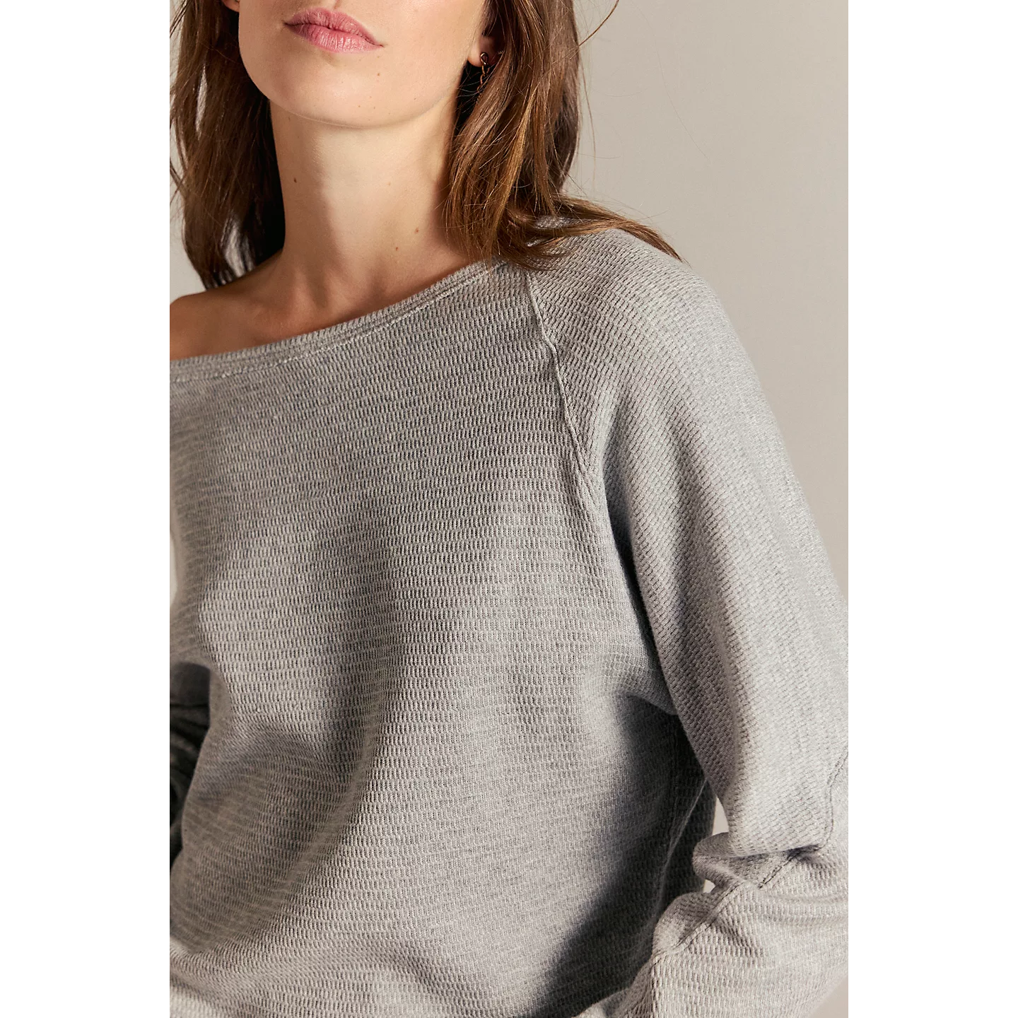 Free People Jess Long Sleeve || Heather Grey