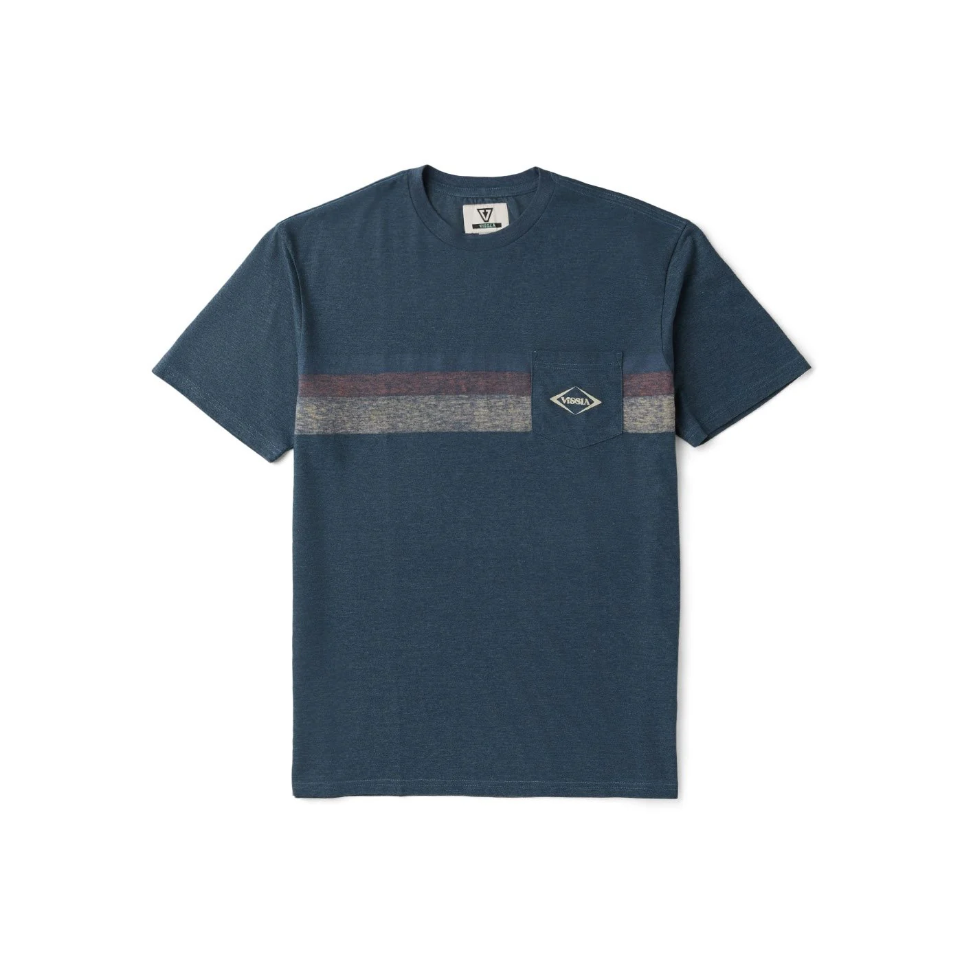 vissla dark blue t-shirt